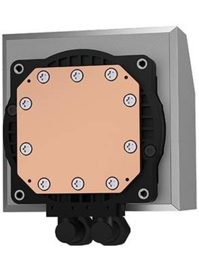 DeepCool LT720 high performance liquid CPU cooler provides strong heat dissipation power with a 360mm radiator, three precision tuned FK120 fans, and a multidimensional infinity mirror top cap. - Image 4